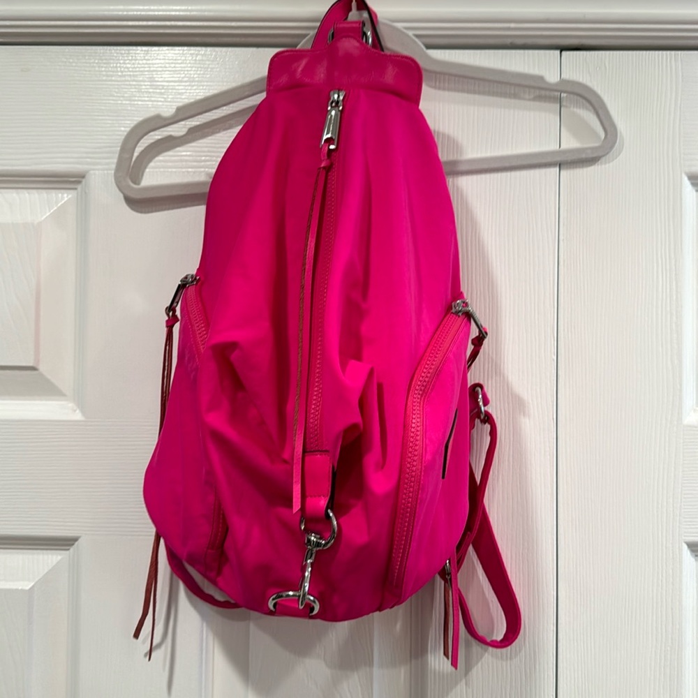 Fuschia Rebecca Minkoff Backpack. Used only a handful of times.